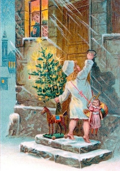 Niederländische Weihnachtskarte