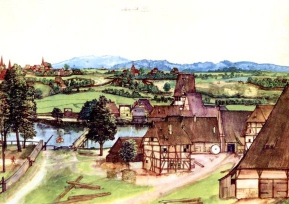 Dürer, Albrecht | Drahtziehermühle | Fink-Verlag Onlineshop