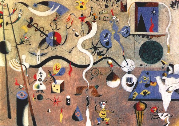 Joan Miro 2020 KunstEinsteckkalender 9783771718015