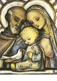 Heilige Familie, aus dem "Hummelbuch"
